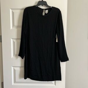 NWT Black Beaded Dress